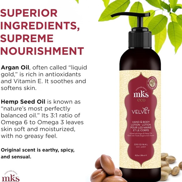MKS eco Velvet hand and body Lotion - Picture 3 of 4
